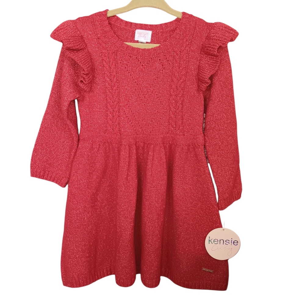 Red Casual Dress for Kids